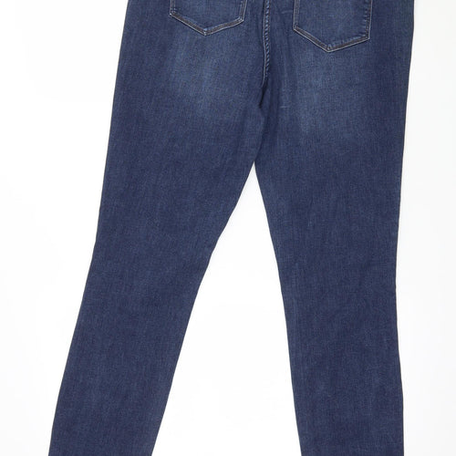 NEXT Womens Blue  Denim Skinny Jeans Size 16 L32 in