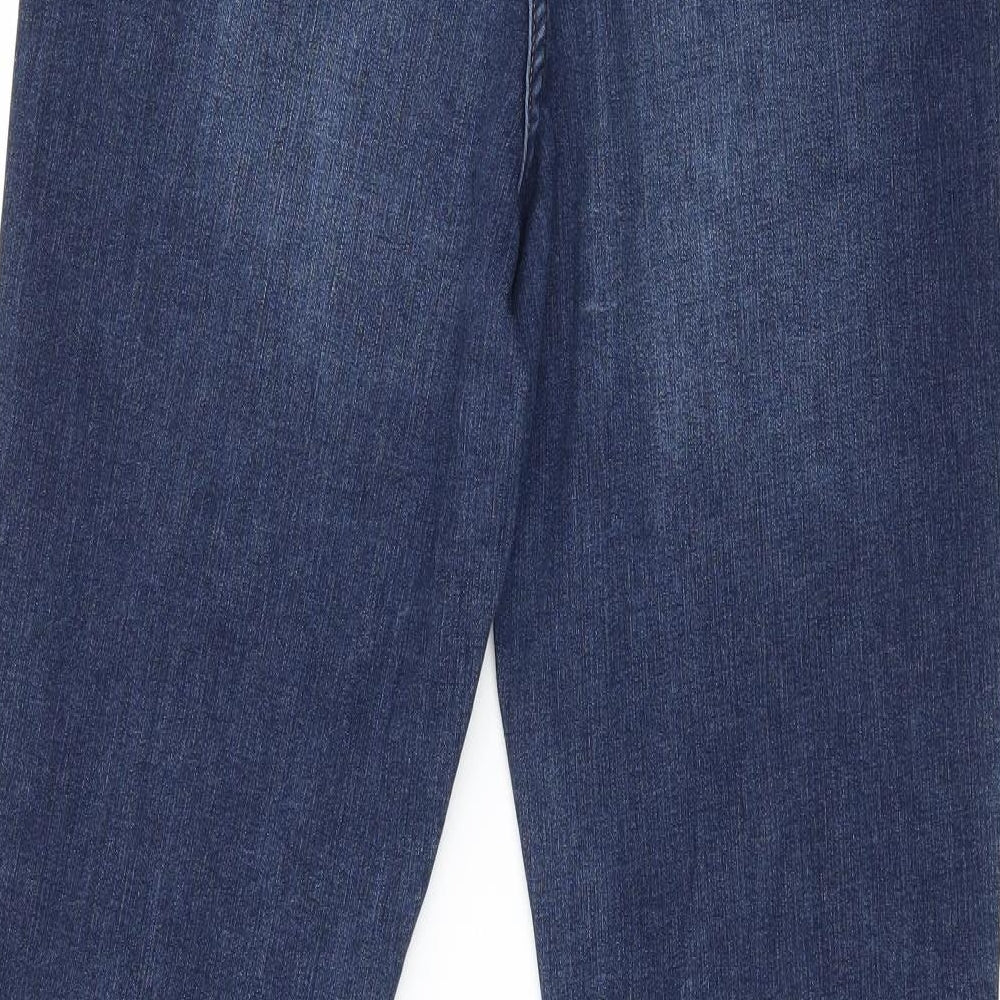 NEXT Womens Blue  Denim Skinny Jeans Size 16 L32 in