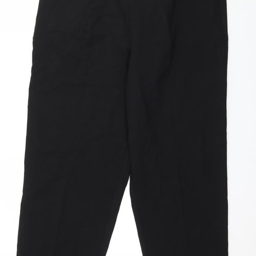 Mia Moda Womens Black   Trousers  Size 34 in L28 in