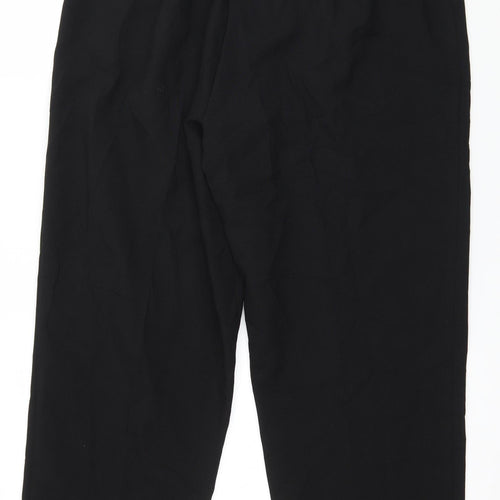 Mia Moda Womens Black   Trousers  Size 34 in L28 in