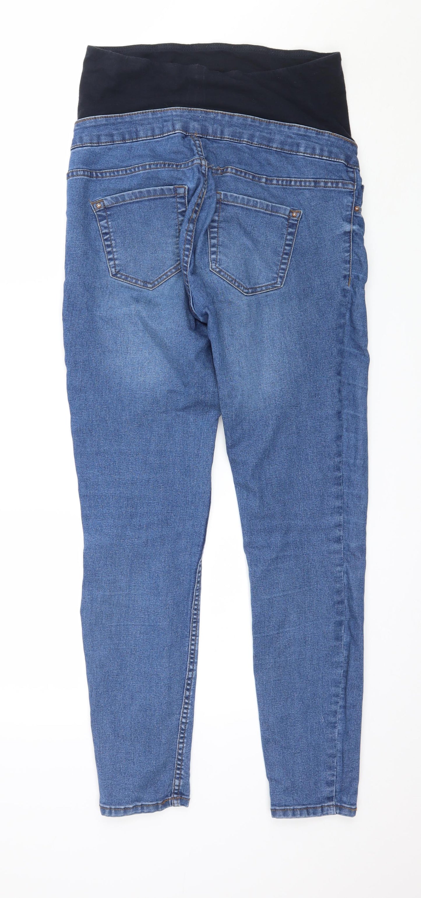 New Look Womens Blue  Denim Jegging Jeans Size 8 L27 in
