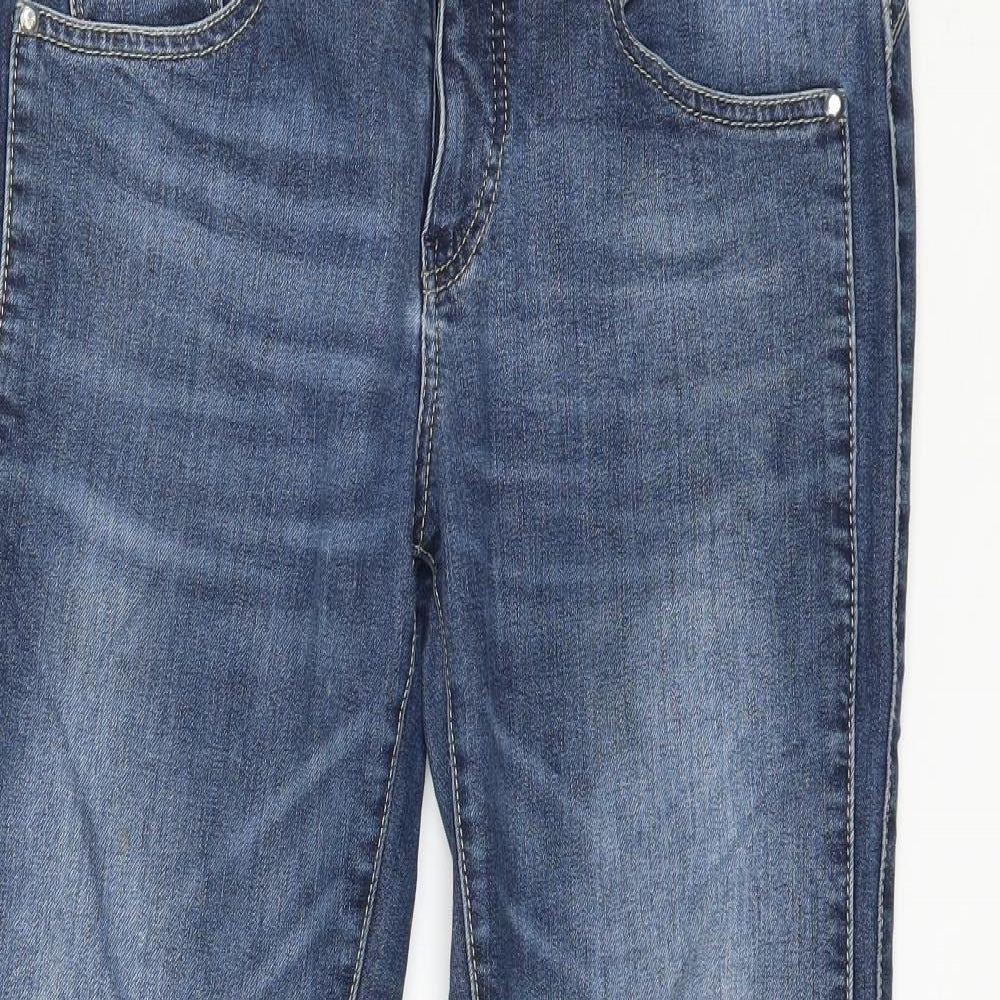 Rocks Womens Blue  Denim Skinny Jeans Size M L27 in