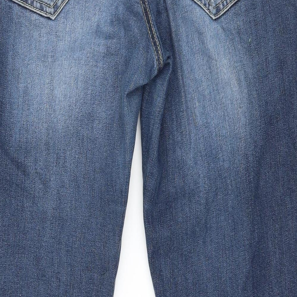 Rocks Womens Blue  Denim Skinny Jeans Size M L27 in