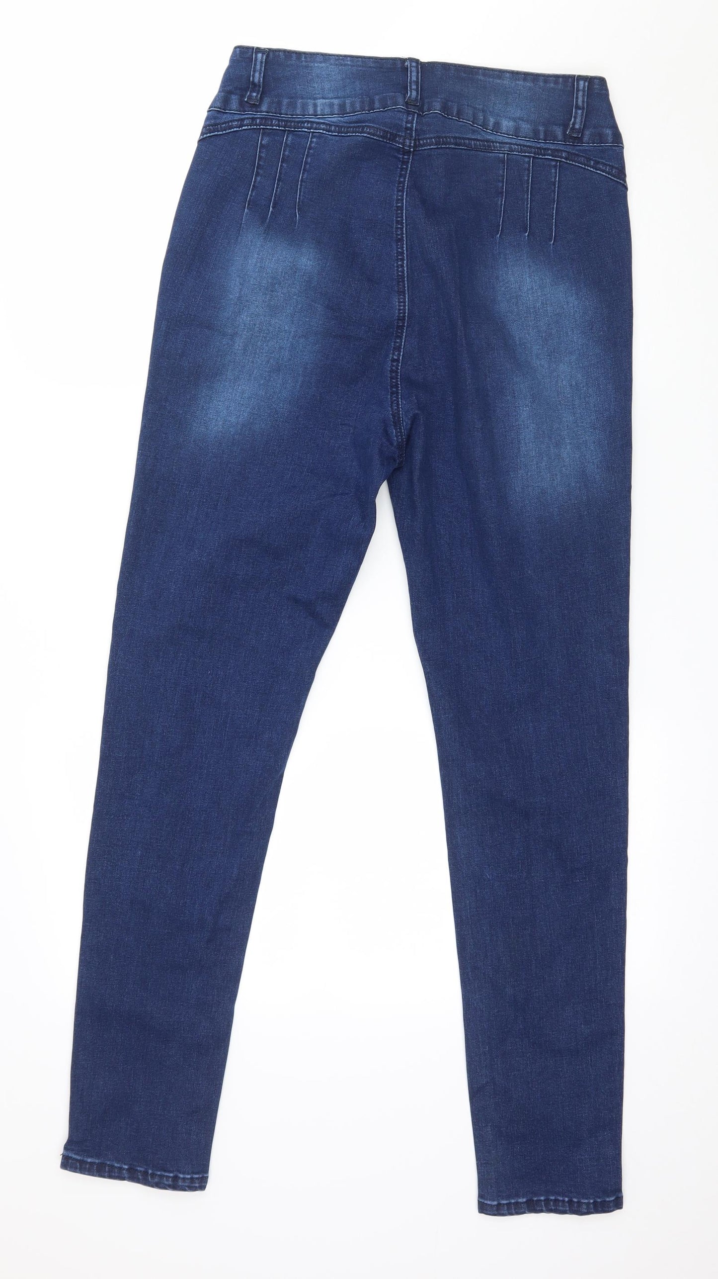 SheIn Womens Blue  Denim Skinny Jeans Size L L20 in