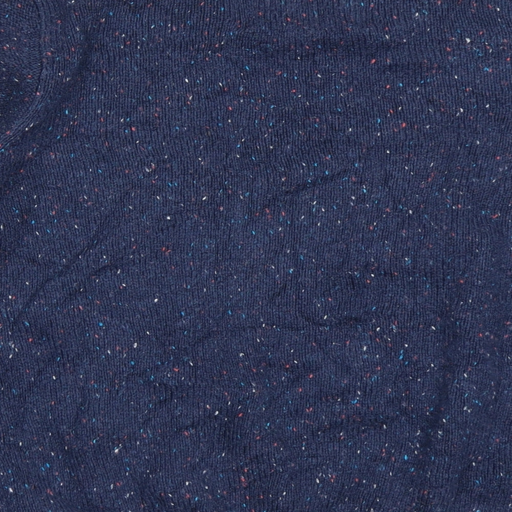 New Look Womens Blue  Knit Pullover Jumper Size 10