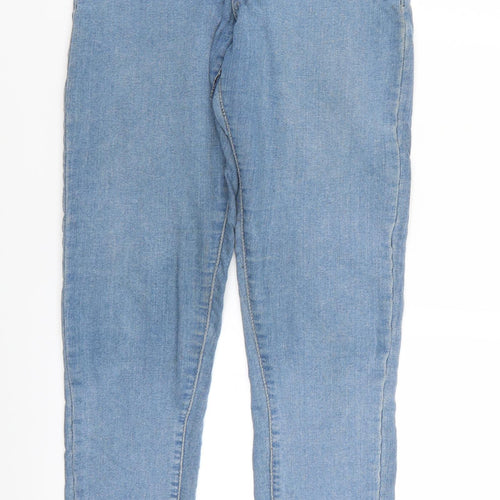 Topshop Womens Blue  Denim Skinny Jeans Size 28 in L32 in