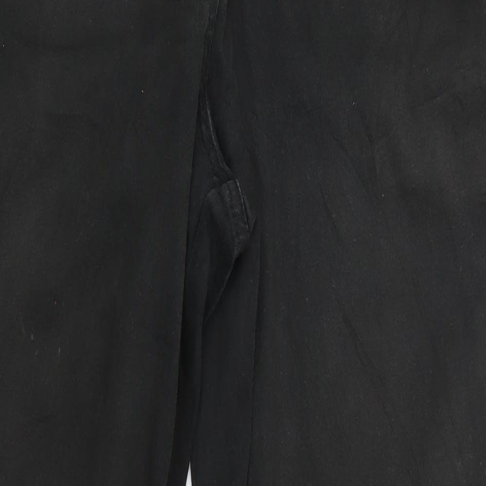 Marcel Clair Womens Black  Denim Straight Jeans Size 18 L27 in