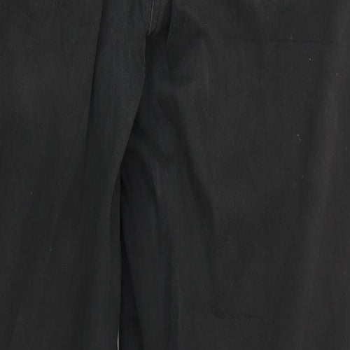 Marcel Clair Womens Black  Denim Straight Jeans Size 18 L27 in