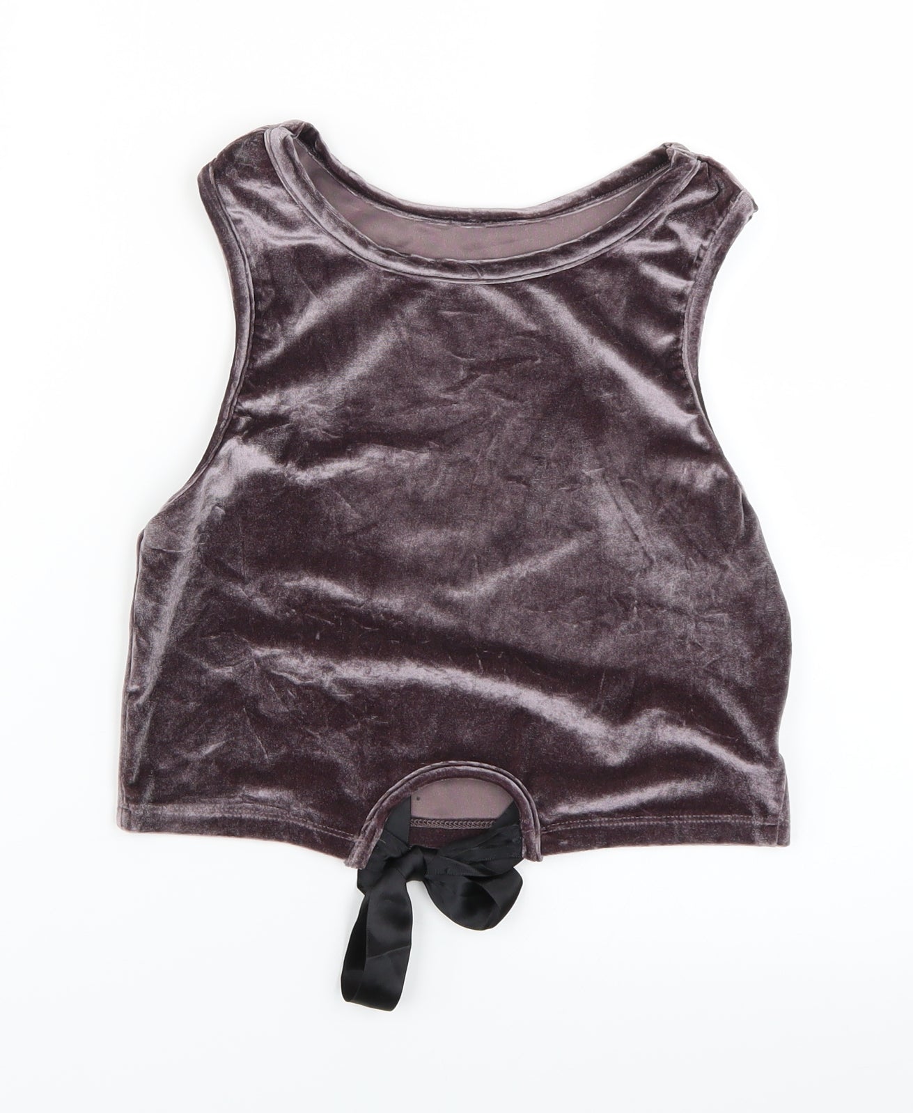 Preworn Womens Purple   Cropped Tank Size XS