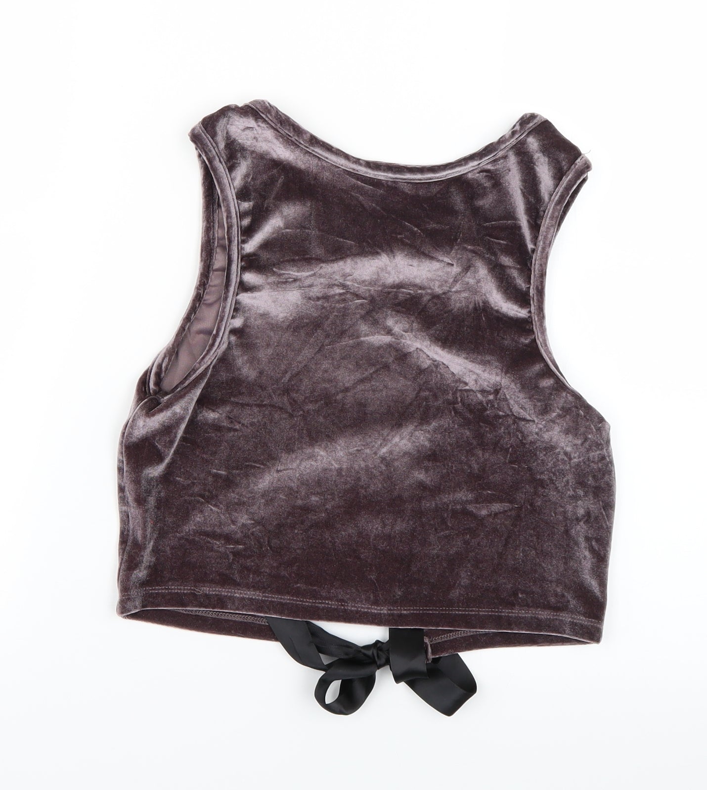 Preworn Womens Purple   Cropped Tank Size XS