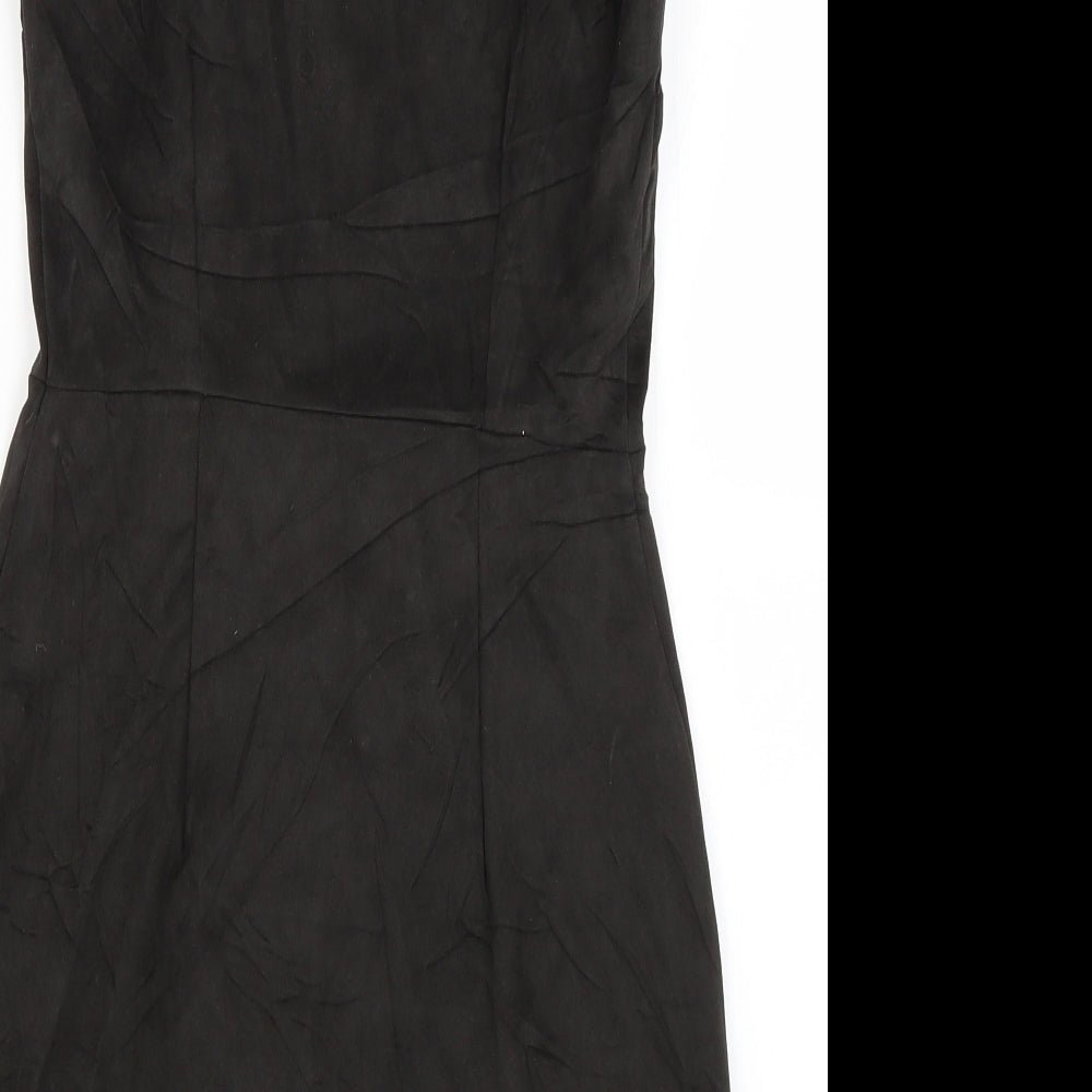 Topshop Womens Black   Tank Dress  Size 8