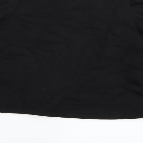 Pull & Bear Womens Black   Pullover Sweatshirt Size XS