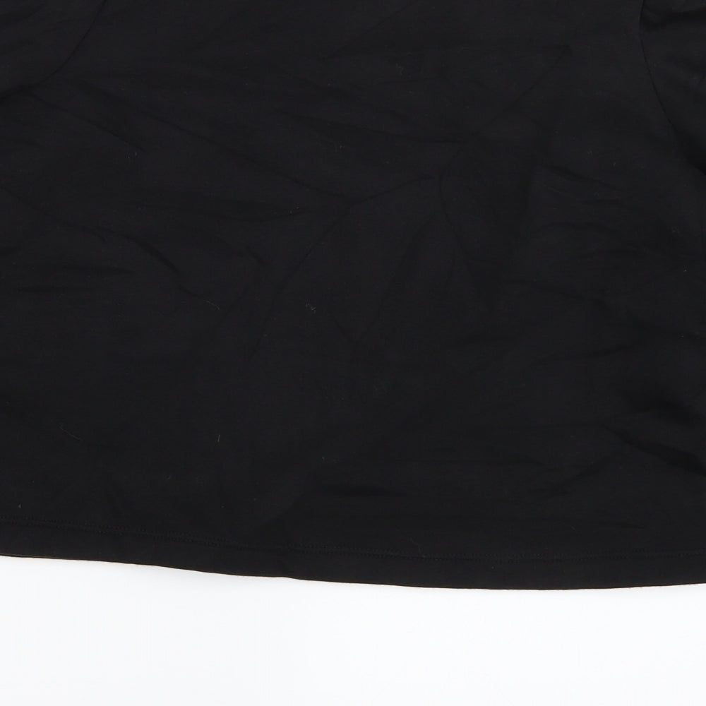 Pull & Bear Womens Black   Pullover Sweatshirt Size XS