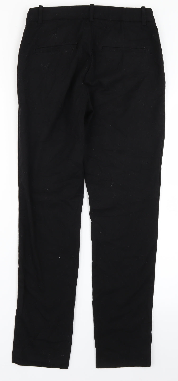 H&M Womens Black   Trousers  Size 8 L26 in