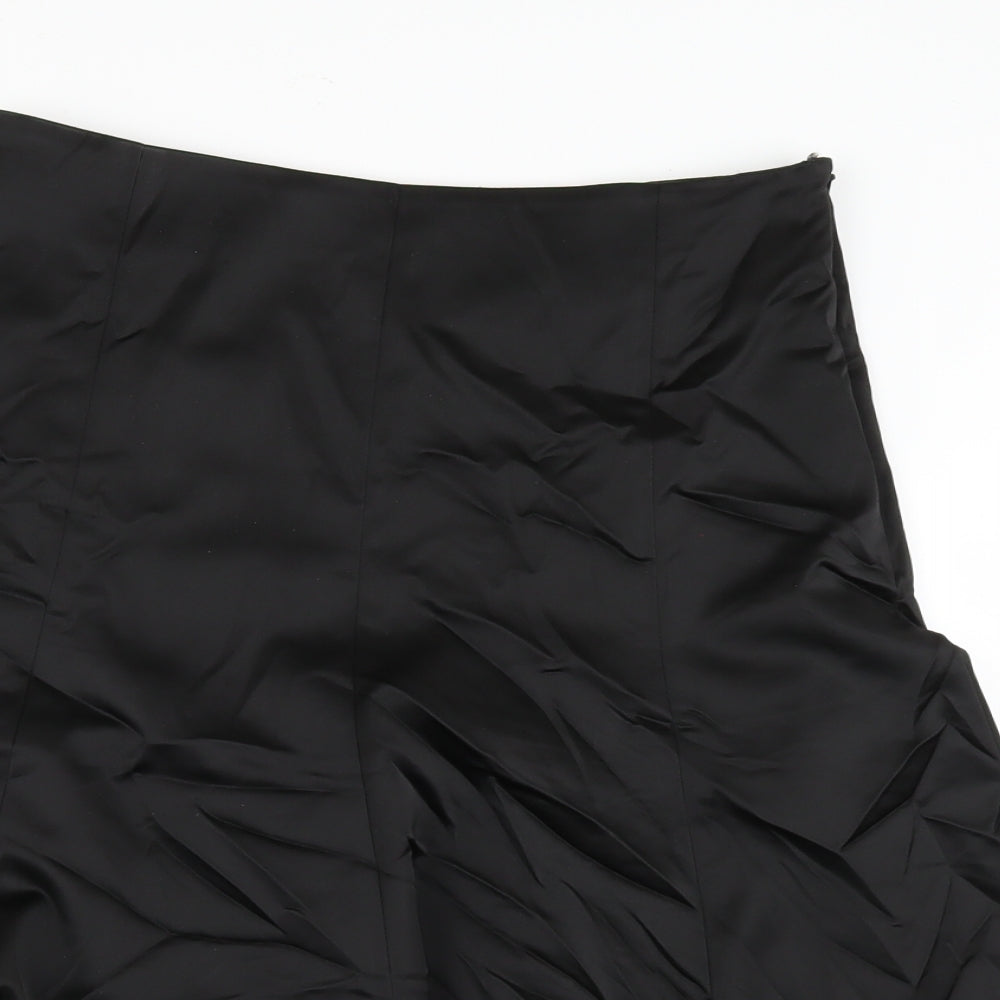 Coast Womens Black   Flare Skirt Size 10
