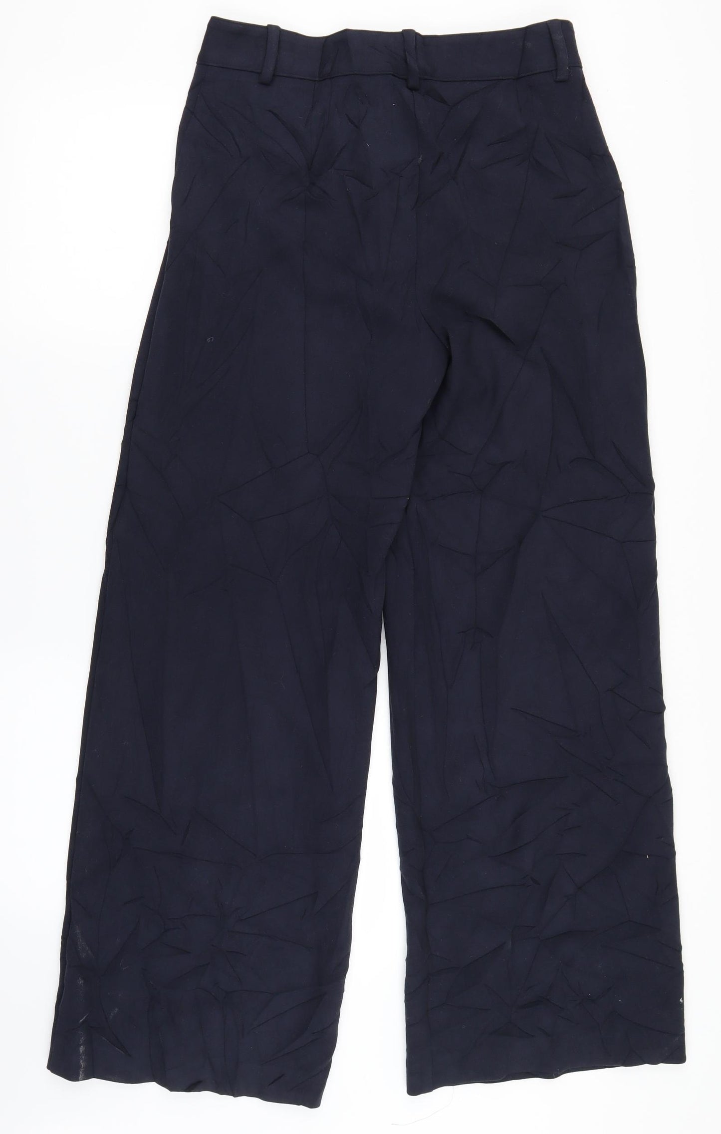 M&S Collection Womens Blue   Trousers  Size 10 L30 in