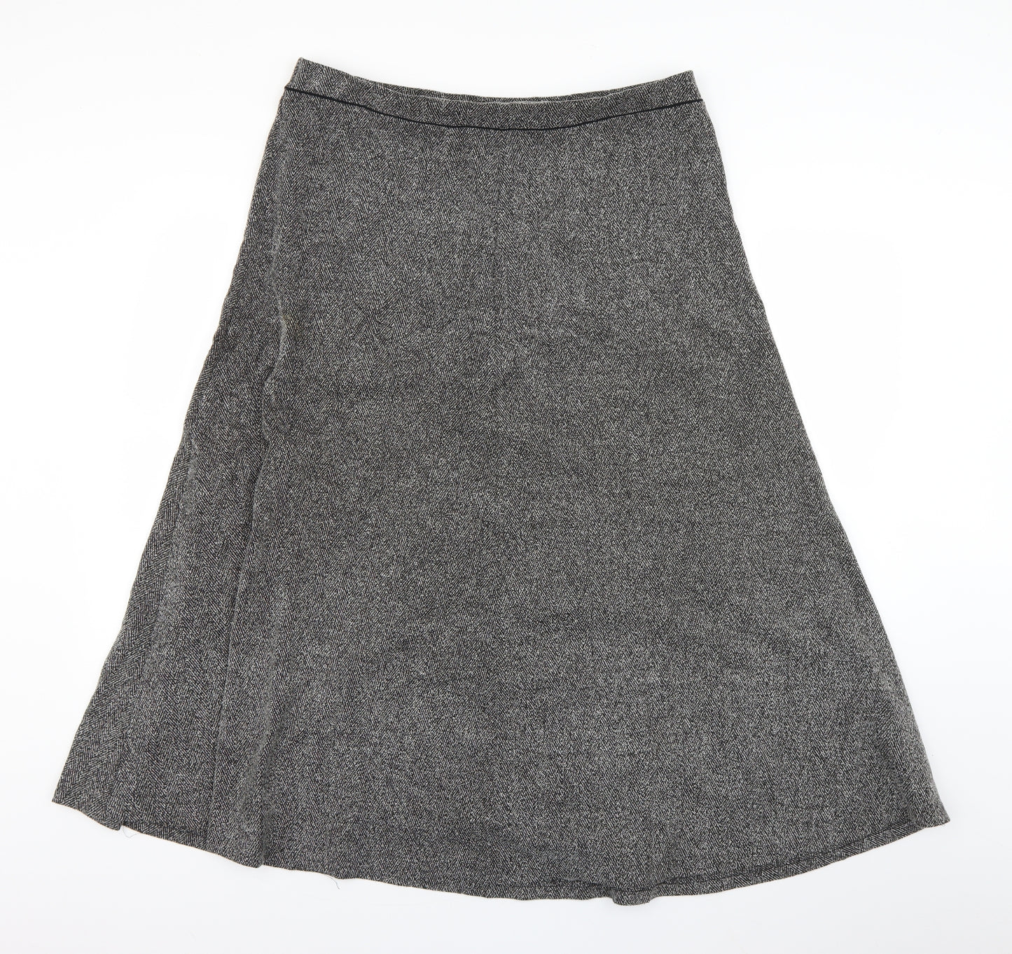Marks & Spencer Womens Grey   Flare Skirt Size 16