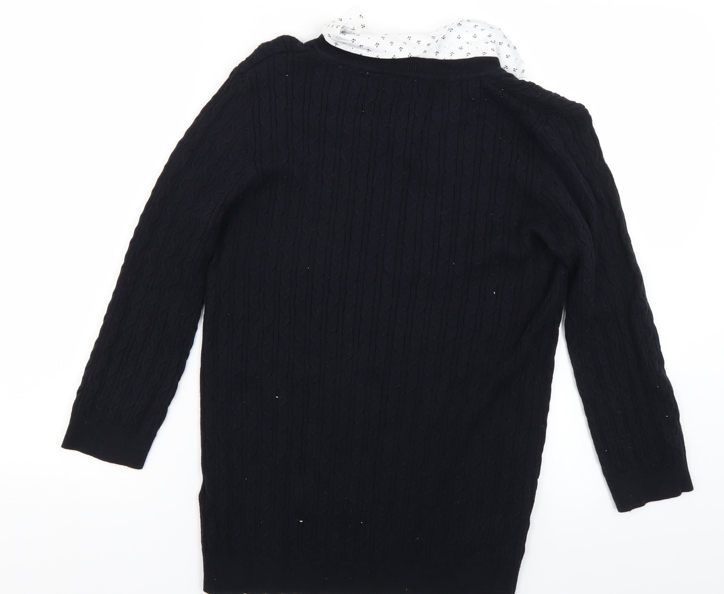 Julipa Womens Blue  Knit Pullover Jumper Size 12