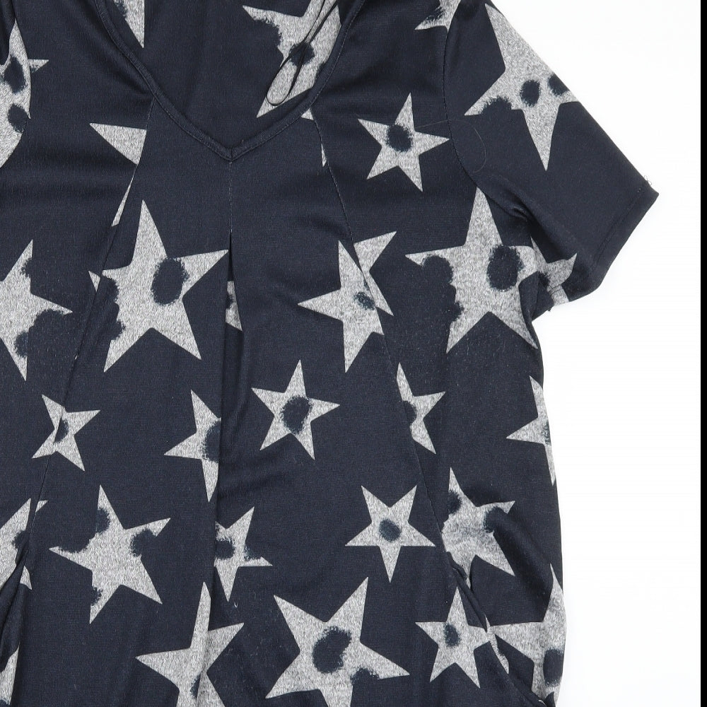 Roman Womens Blue   A-Line  Size 16