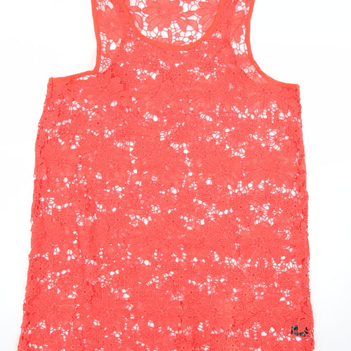 Pia Rossini Womens Red Floral  Kaftan  Size M