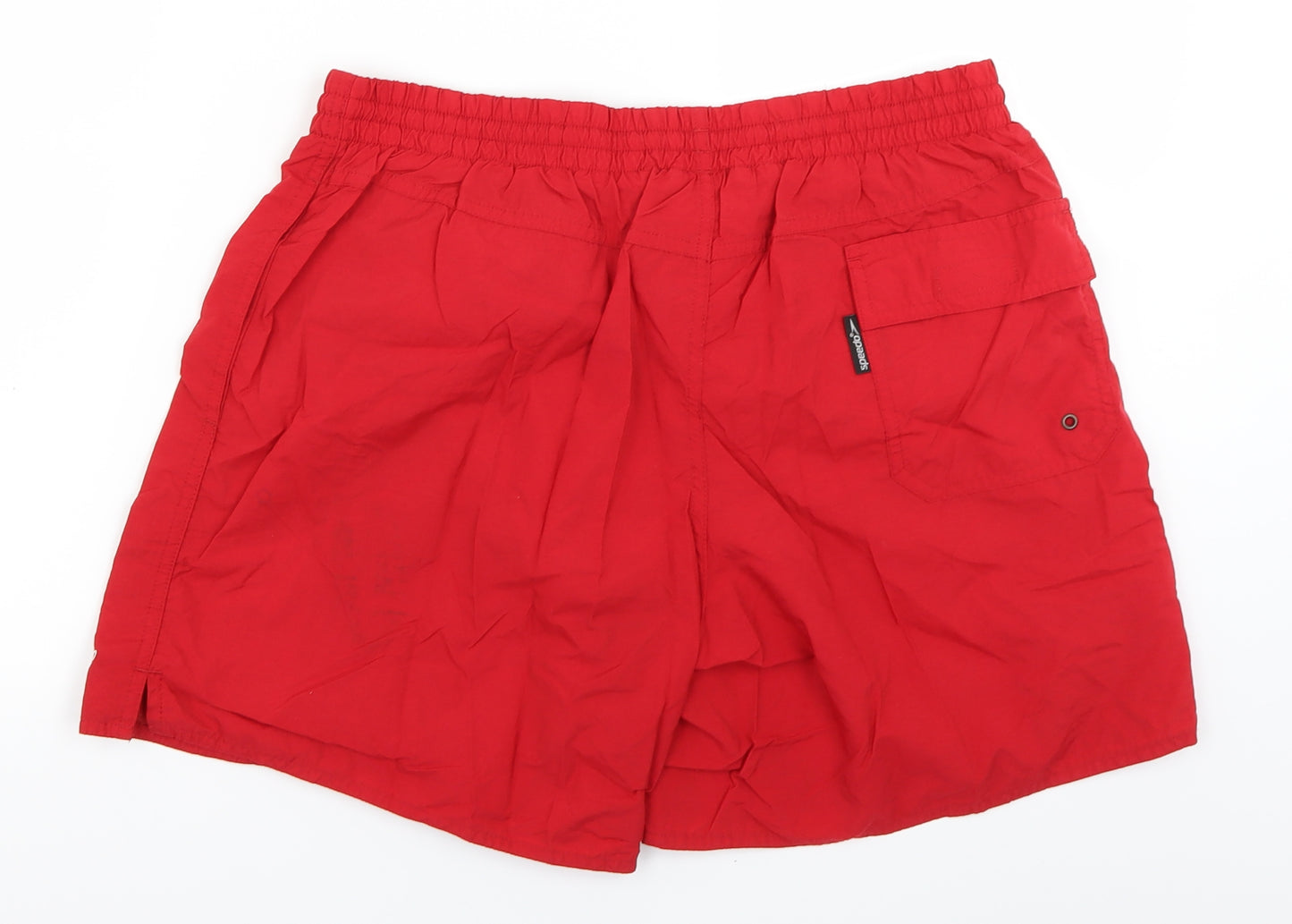 Speedo Mens Red   Athletic Shorts Size L