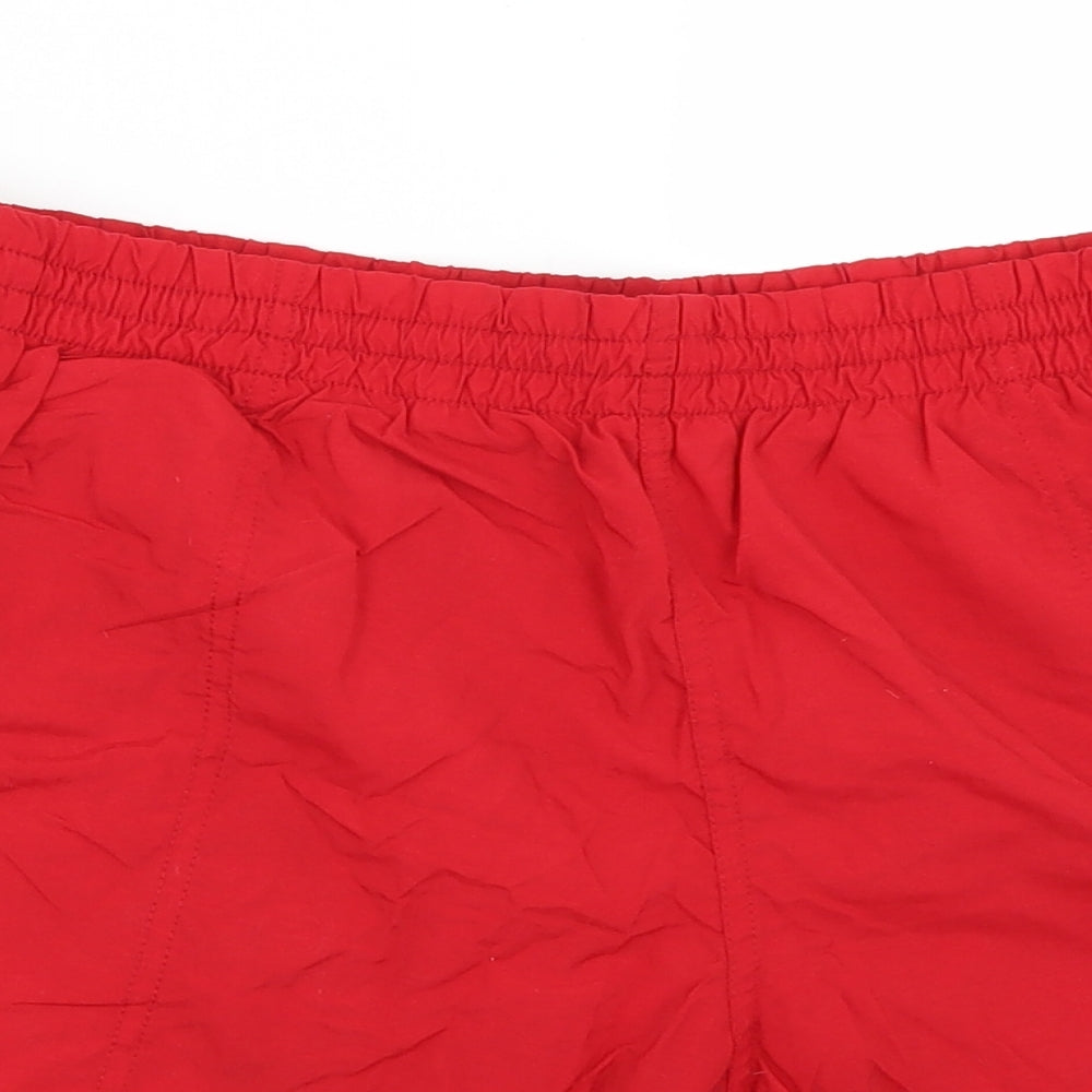 Speedo Mens Red   Athletic Shorts Size L