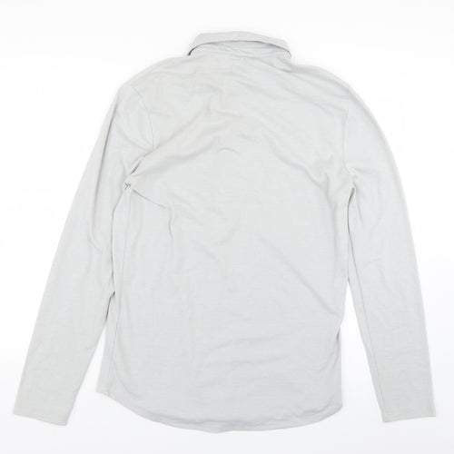 River Island Mens Grey    Button-Up Size M