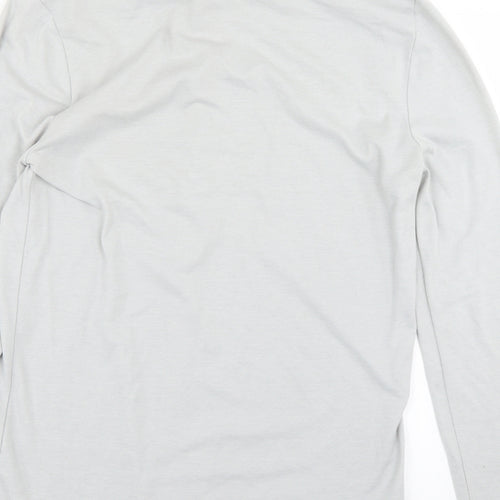 River Island Mens Grey    Button-Up Size M
