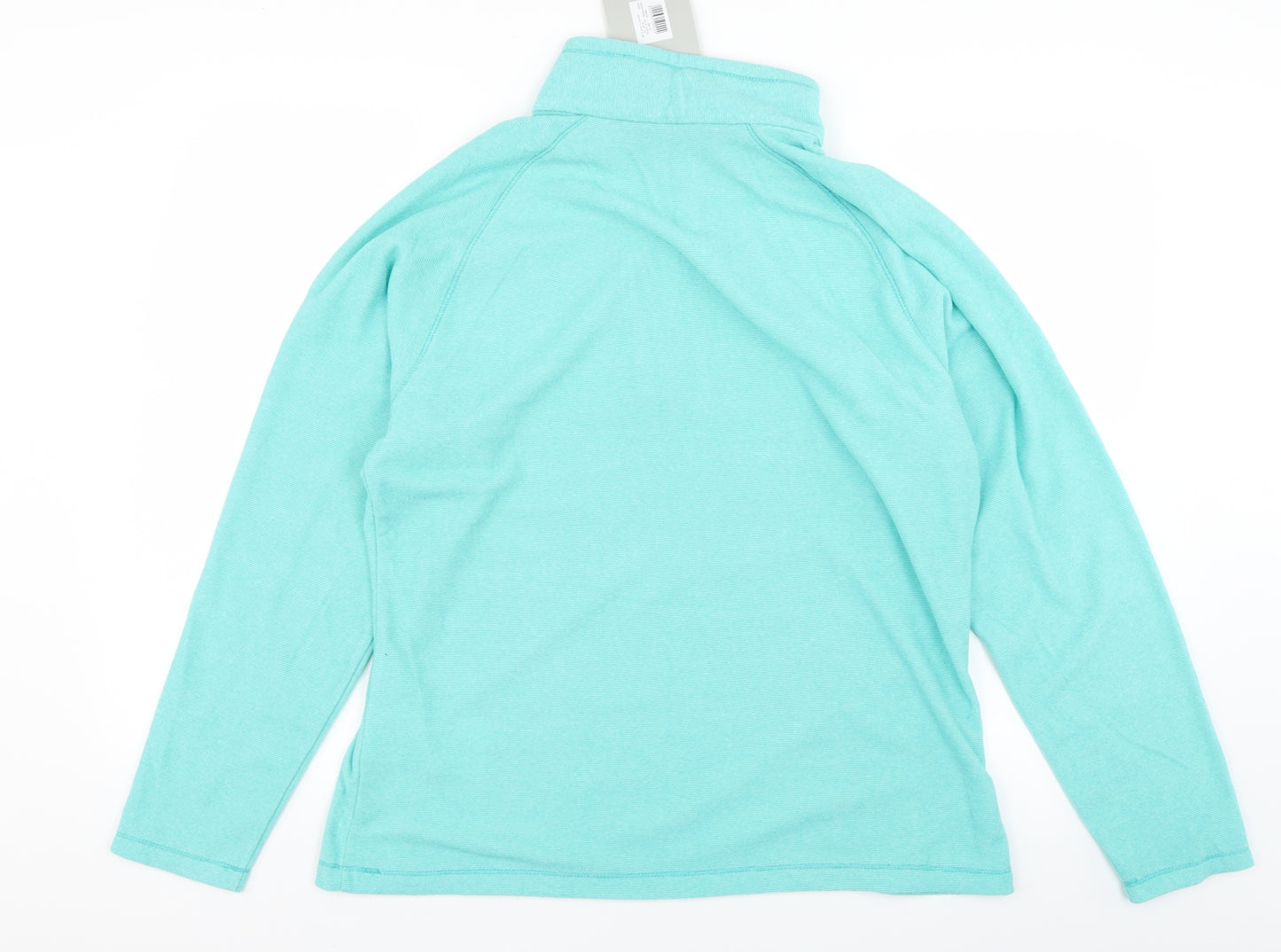 Regatta Womens Green  Fleece Full Zip Sweatshirt Size 16