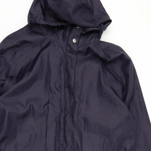 capsule Womens Blue   Rain Coat Coat Size 24
