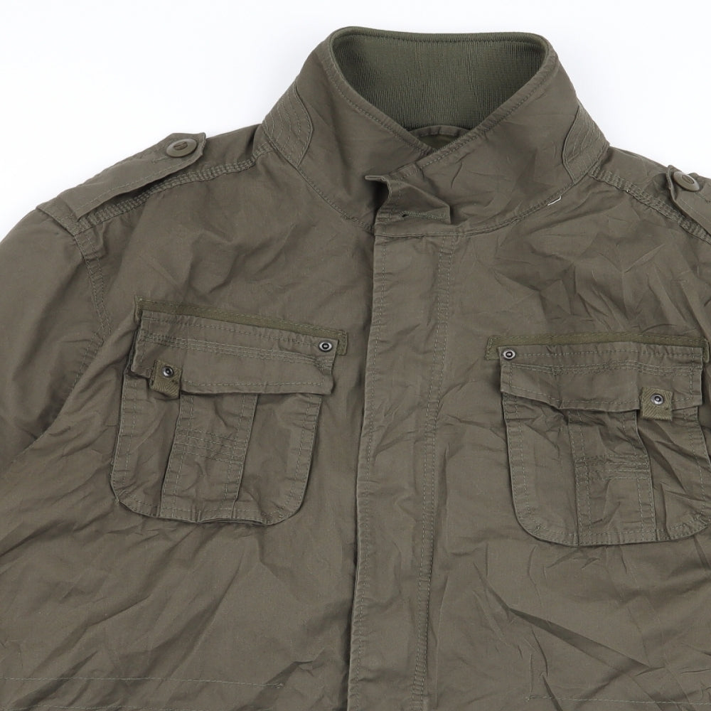F&F Mens Green   Jacket Coat Size XL