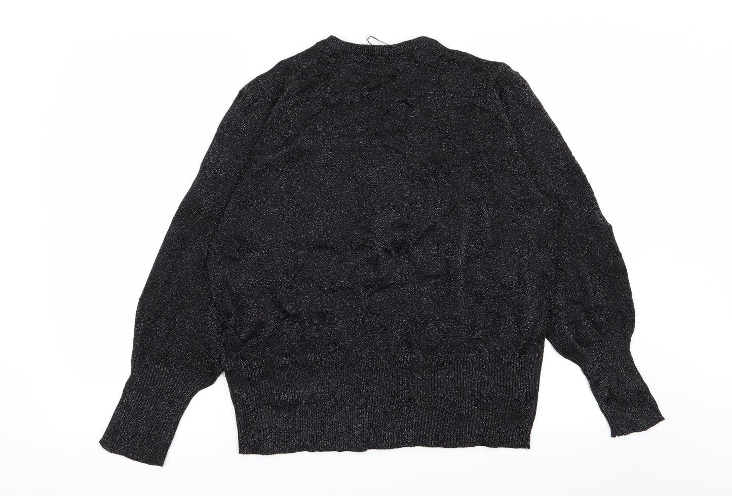M&S Womens Black   Pullover Jumper Size 20