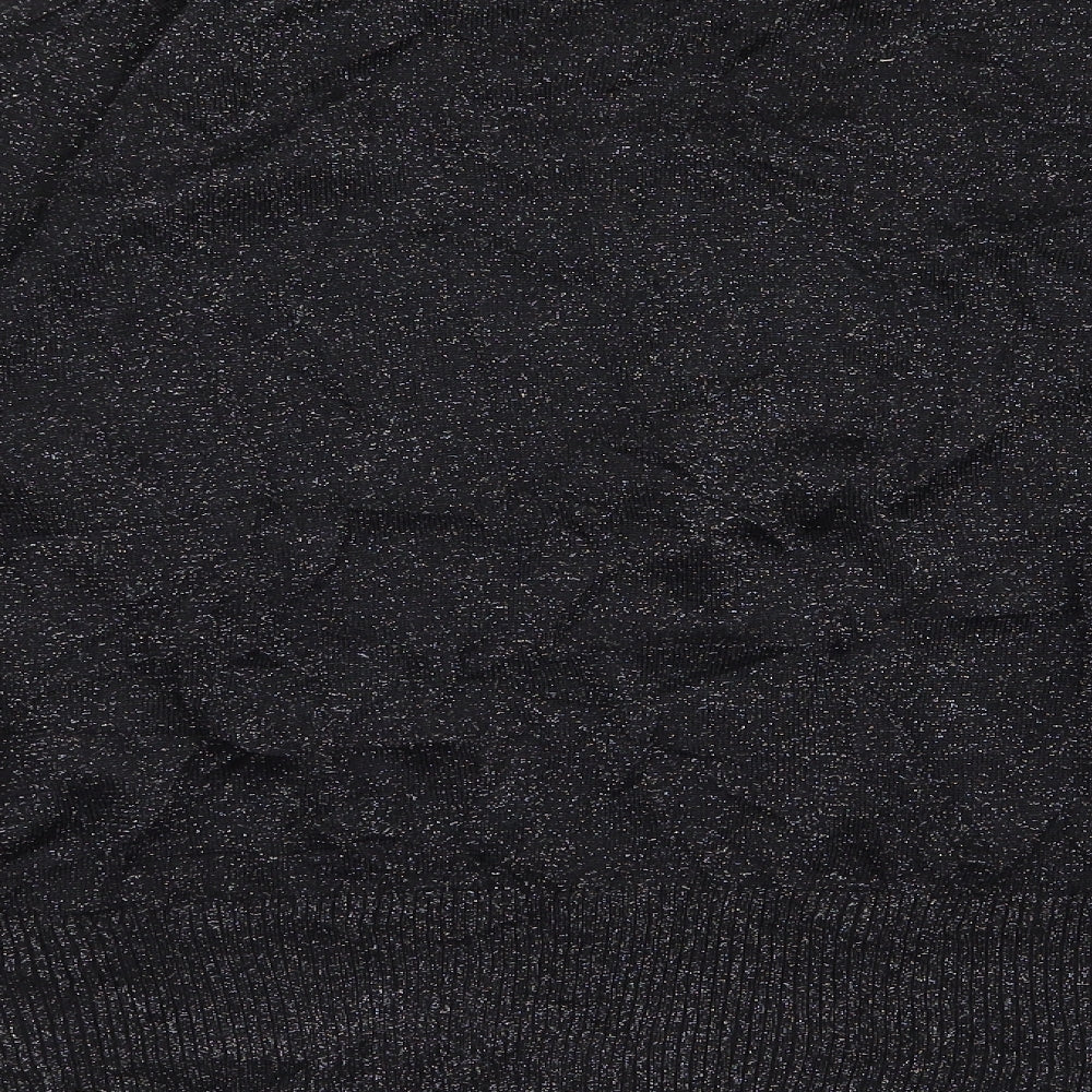 M&S Womens Black   Pullover Jumper Size 20