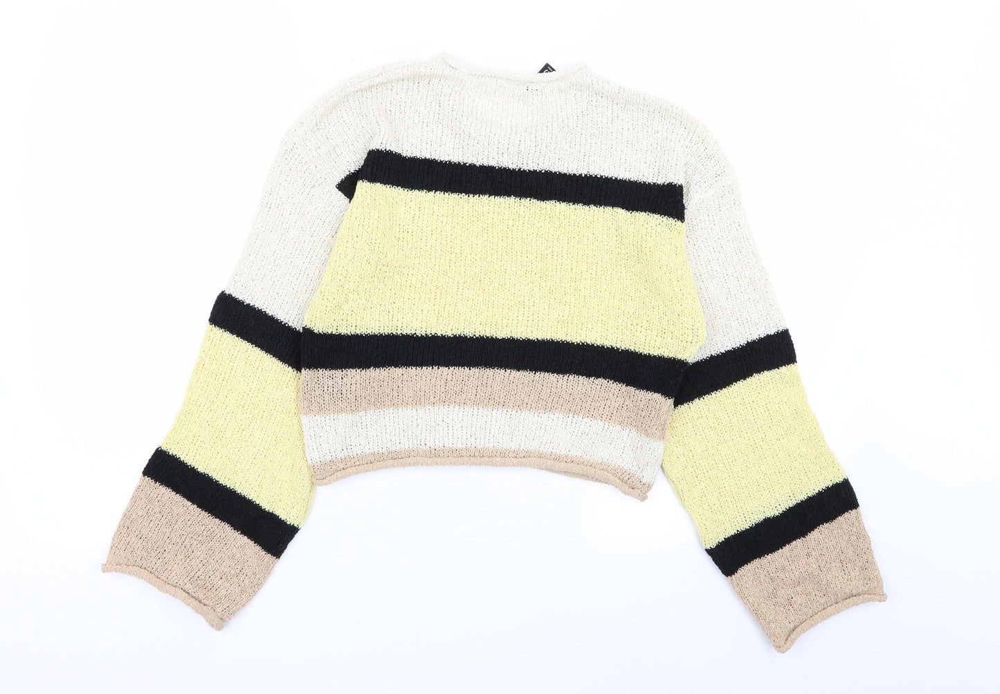 Divided by H&M Womens Multicoloured Striped  Pullover Jumper Size S