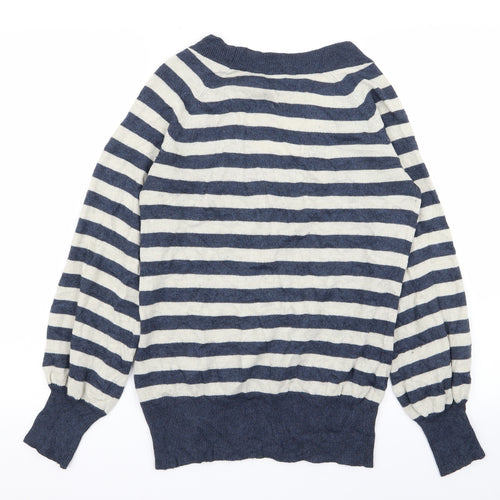 Dorothy Perkins Womens Multicoloured Striped  Pullover Jumper Size 10
