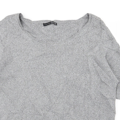 Primark Womens Grey   Pullover Jumper Size 10