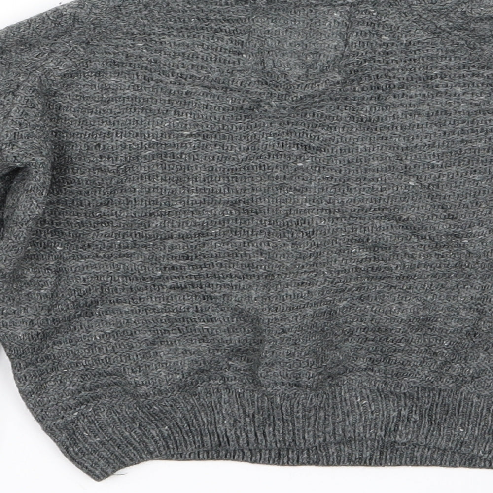 Rebel Boys Grey   Pullover Jumper Size 3-4 Years