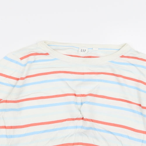 Gap Womens Multicoloured Striped  Pullover Jumper Size S