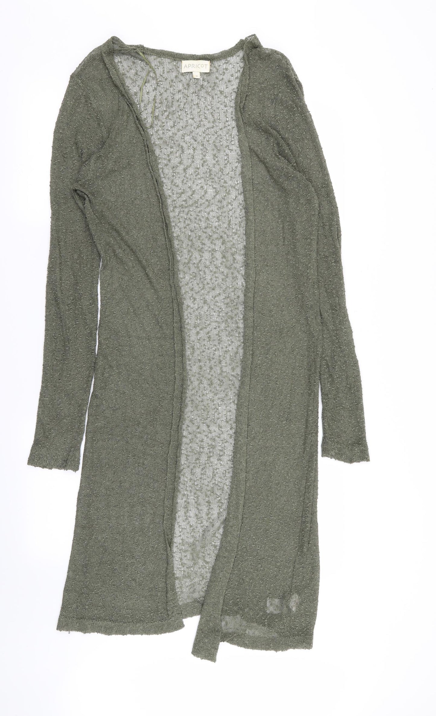 Apricot Womens Green   Cardigan Jumper Size M