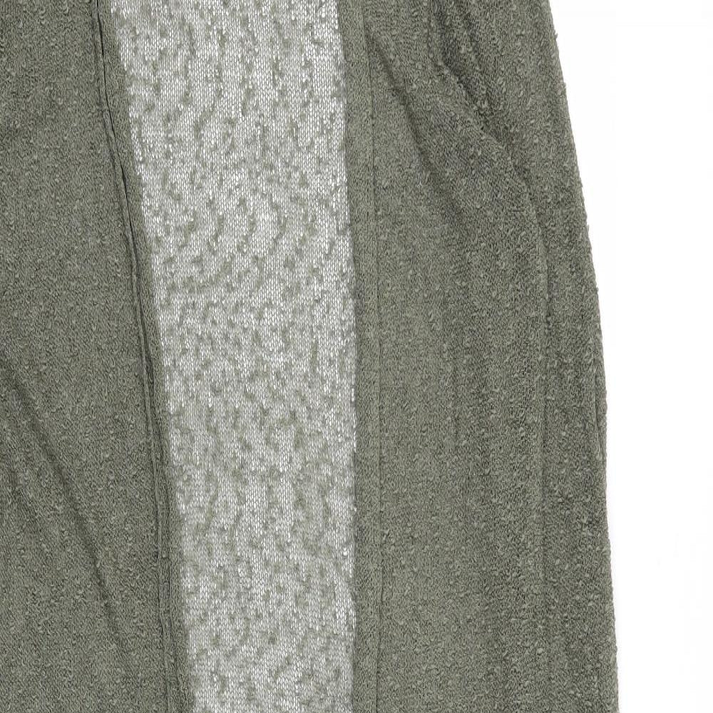 Apricot Womens Green   Cardigan Jumper Size M