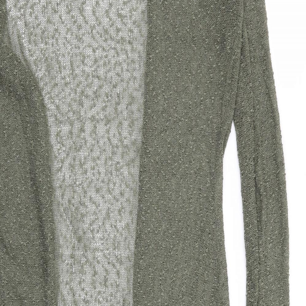 Apricot Womens Green   Cardigan Jumper Size M