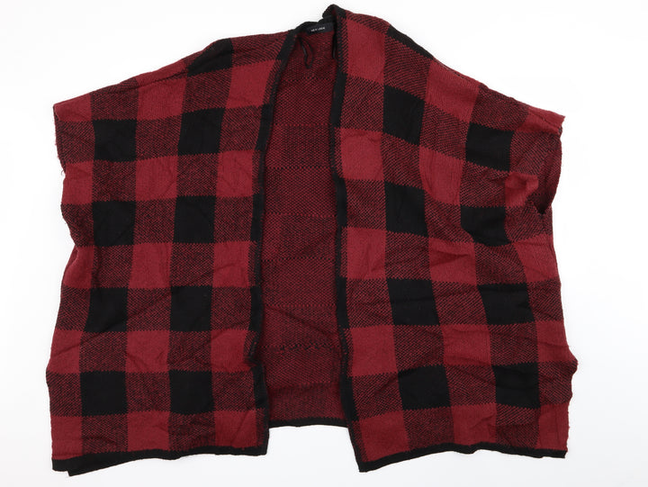 New Look Womens Multicoloured Check Cardigan Jumper One Size