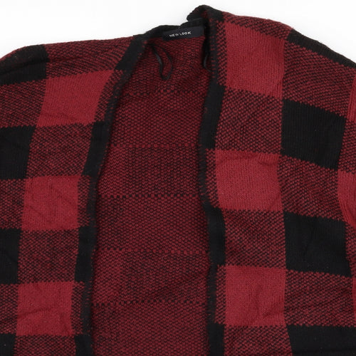 New Look Womens Multicoloured Check  Cardigan Jumper One Size