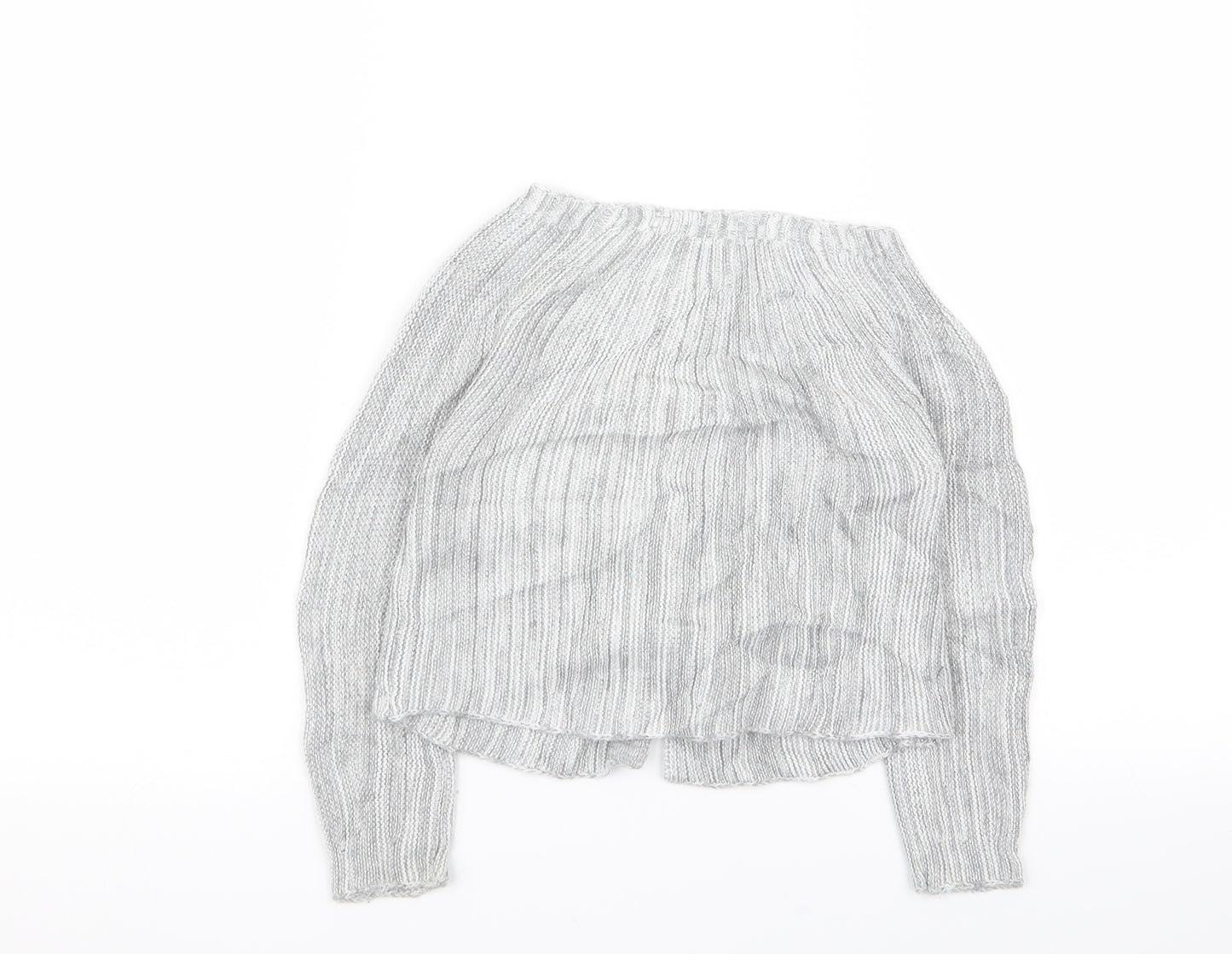 TU Girls Grey   Cardigan Jumper Size 2 Years  - SIZE 18-24M