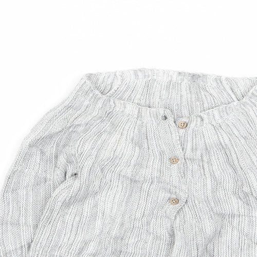 TU Girls Grey   Cardigan Jumper Size 2 Years  - SIZE 18-24M