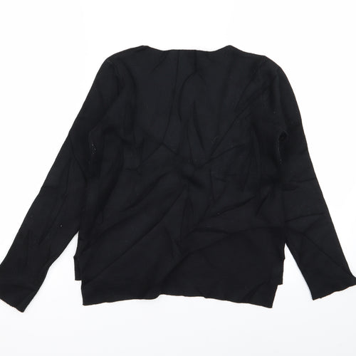 Zara Womens Black   Pullover Jumper Size S
