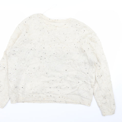 New Look Womens Beige   Pullover Jumper Size 14
