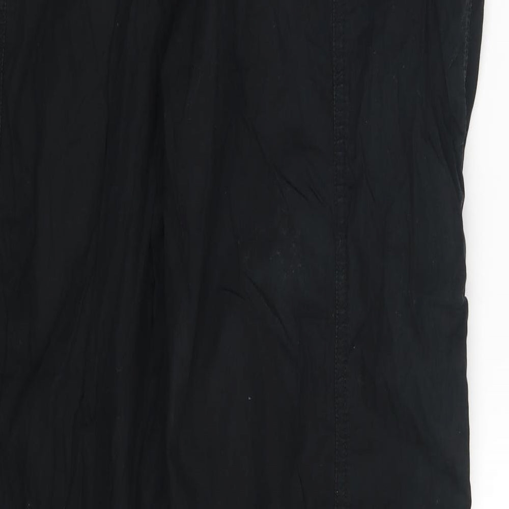 George Womens Black   Cargo Trousers Size 14 L28 in
