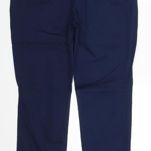 Wallis Womens Blue   Chino Trousers Size 10 L27 in