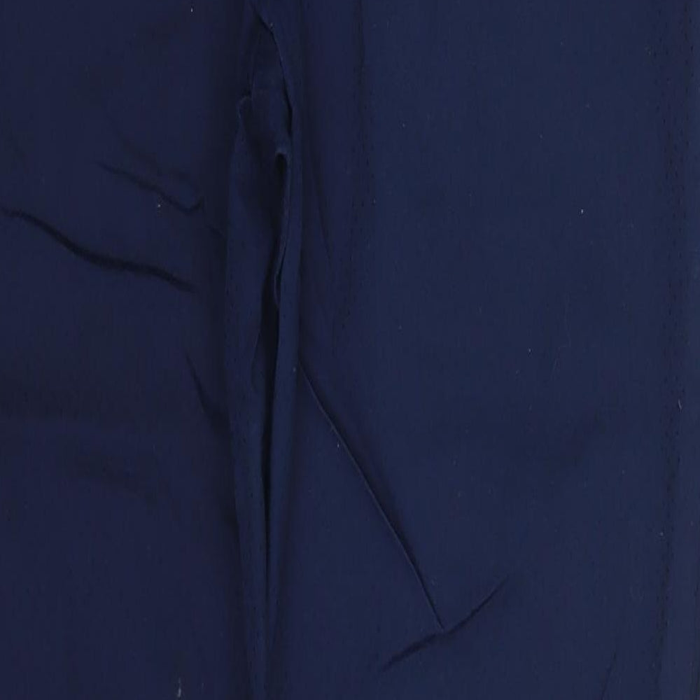 Wallis Womens Blue   Chino Trousers Size 10 L27 in